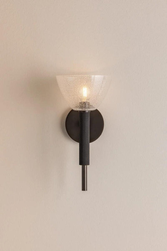 Caraway by Mitzi: A Modern Wall Sconce with Silver Mesh Sparkle