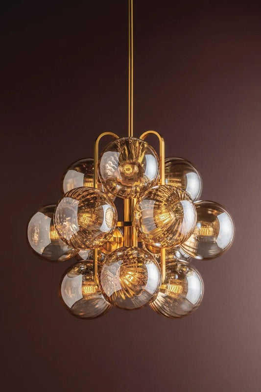 Old Hollywood Charm Reimagined: The Cronus 12-Light Chandelier by Corbett Lighting