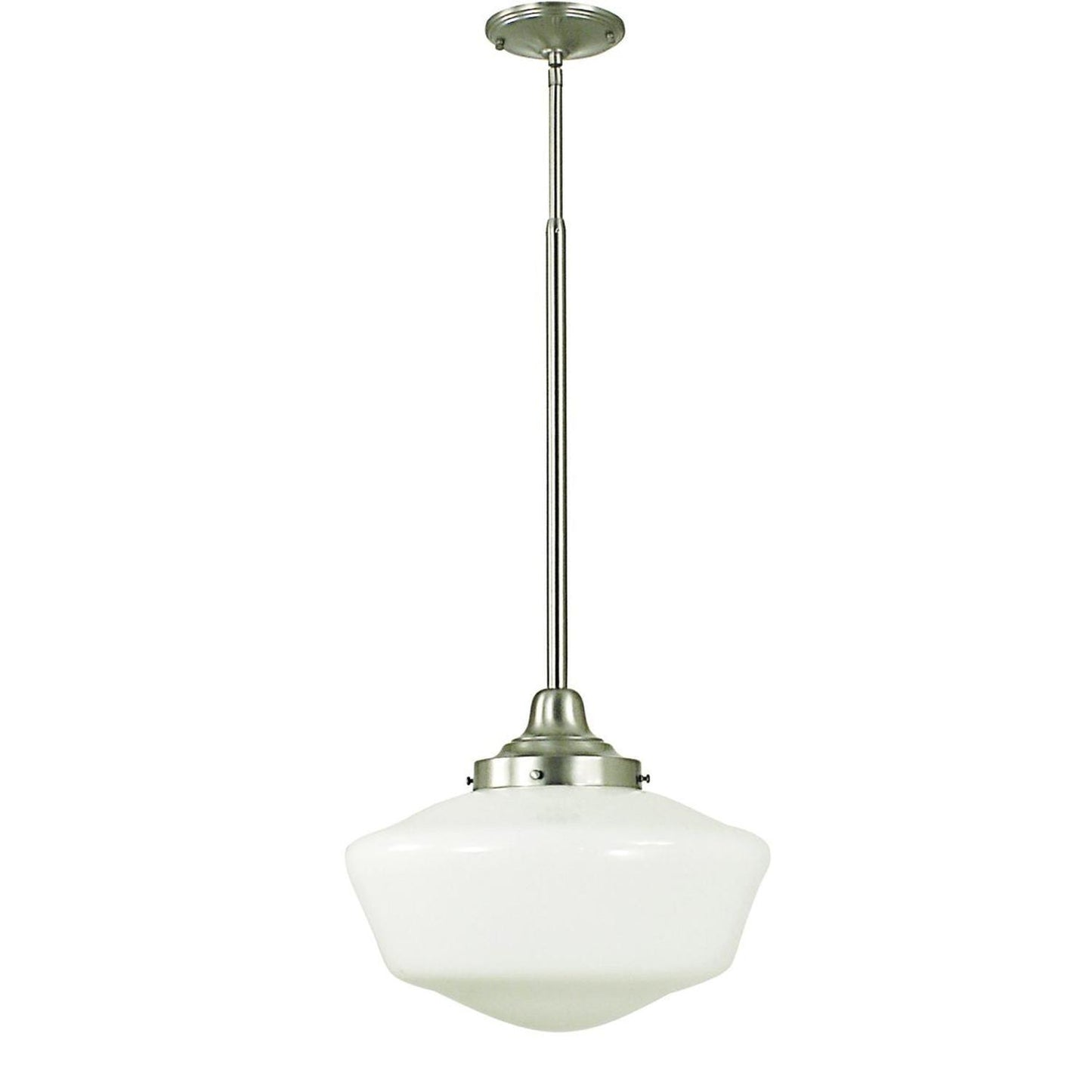 1-Light Brushed Nickel Taylor Pendant - 2559 BN by Framburg
