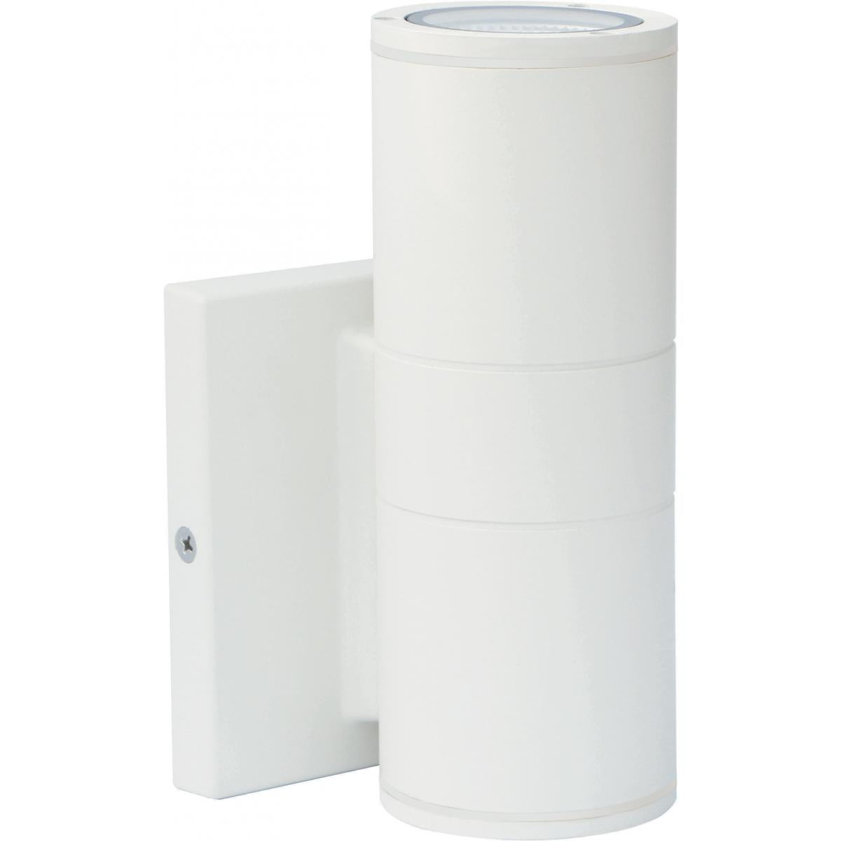 1 Light - LED Small Up or Down Sconce -10W - 3000K - White Finish 120-277V - Satco 62-1137