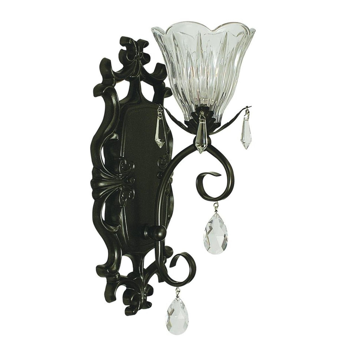 1-Light Mahogany Bronze Liebestraum Sconce - 2961 MB by Framburg
