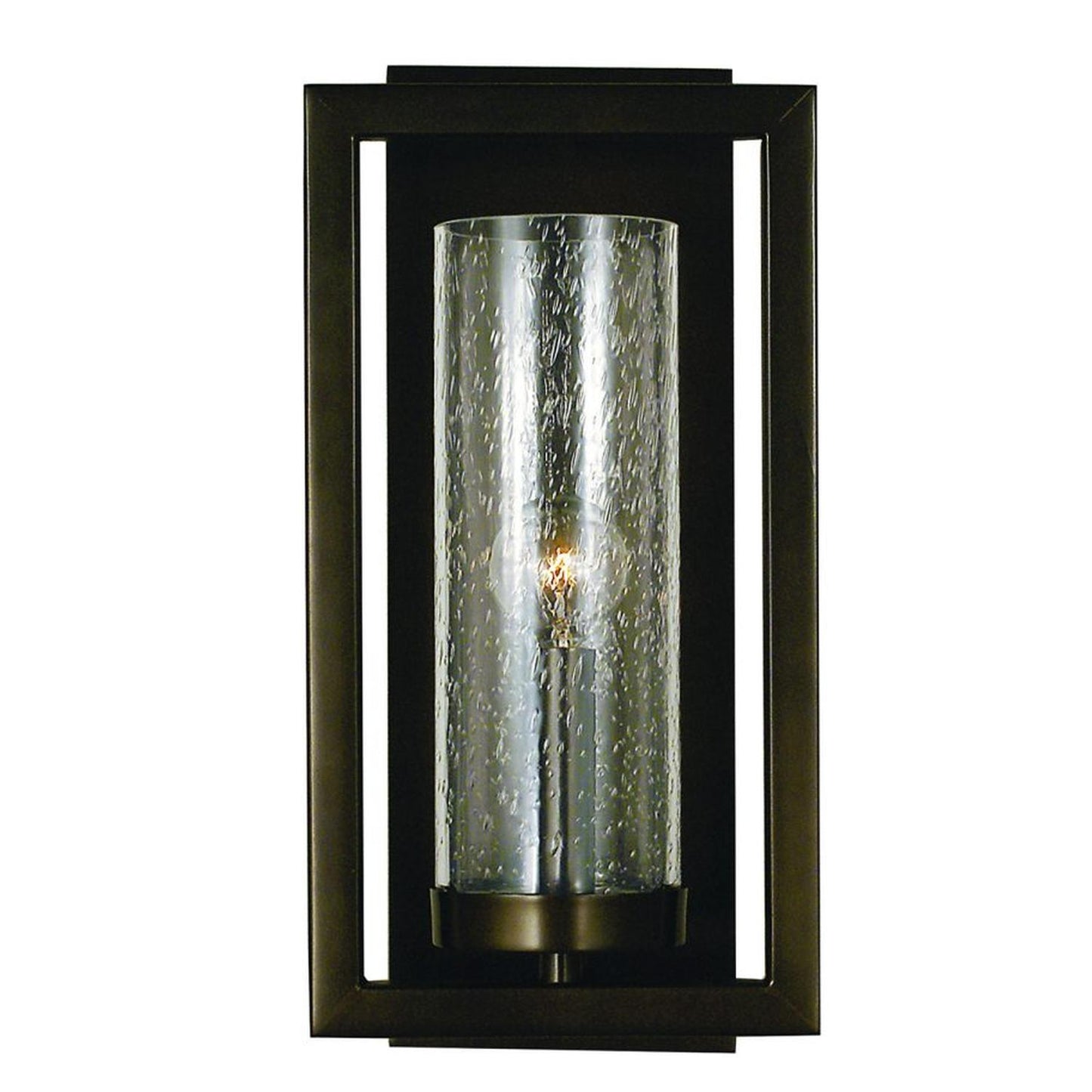 1-Light Mahogany Bronze Theorem Sconce - 1157 MB by Framburg