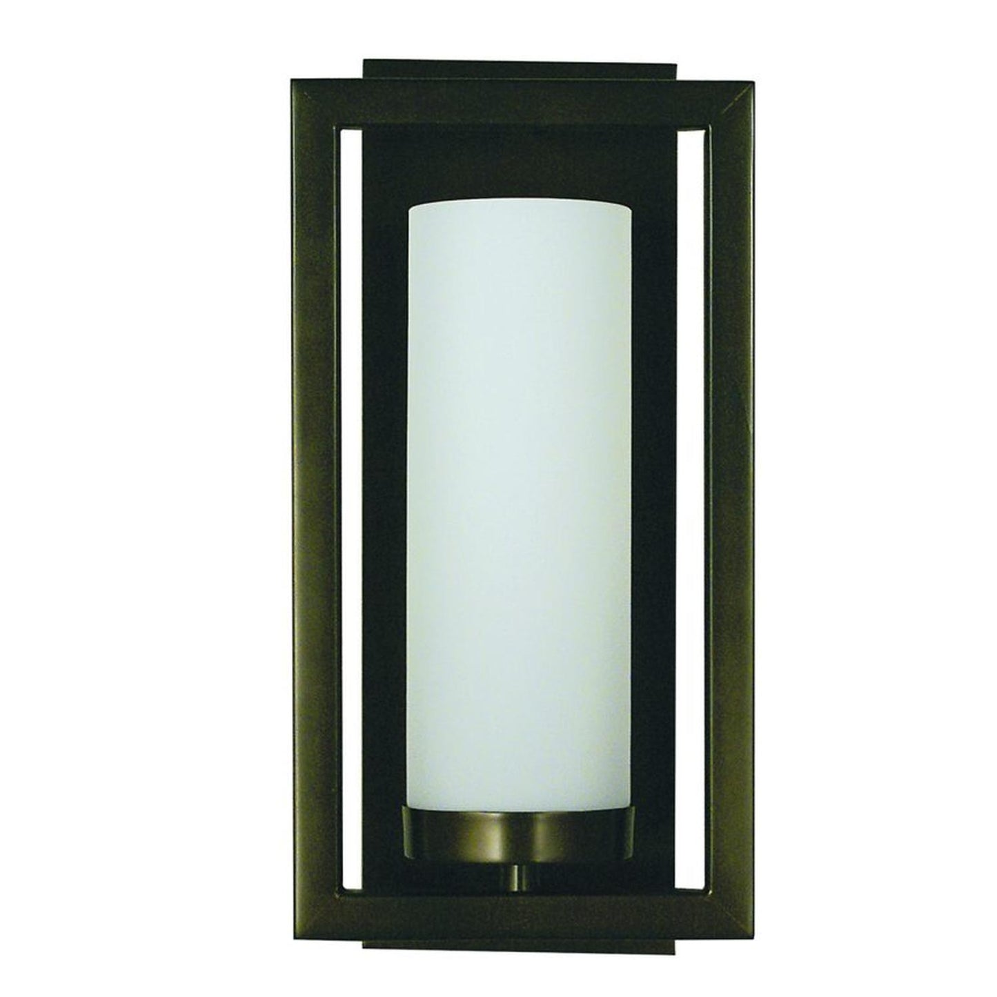 1-Light Mahogany Bronze Theorem Sconce - 1197 MB by Framburg