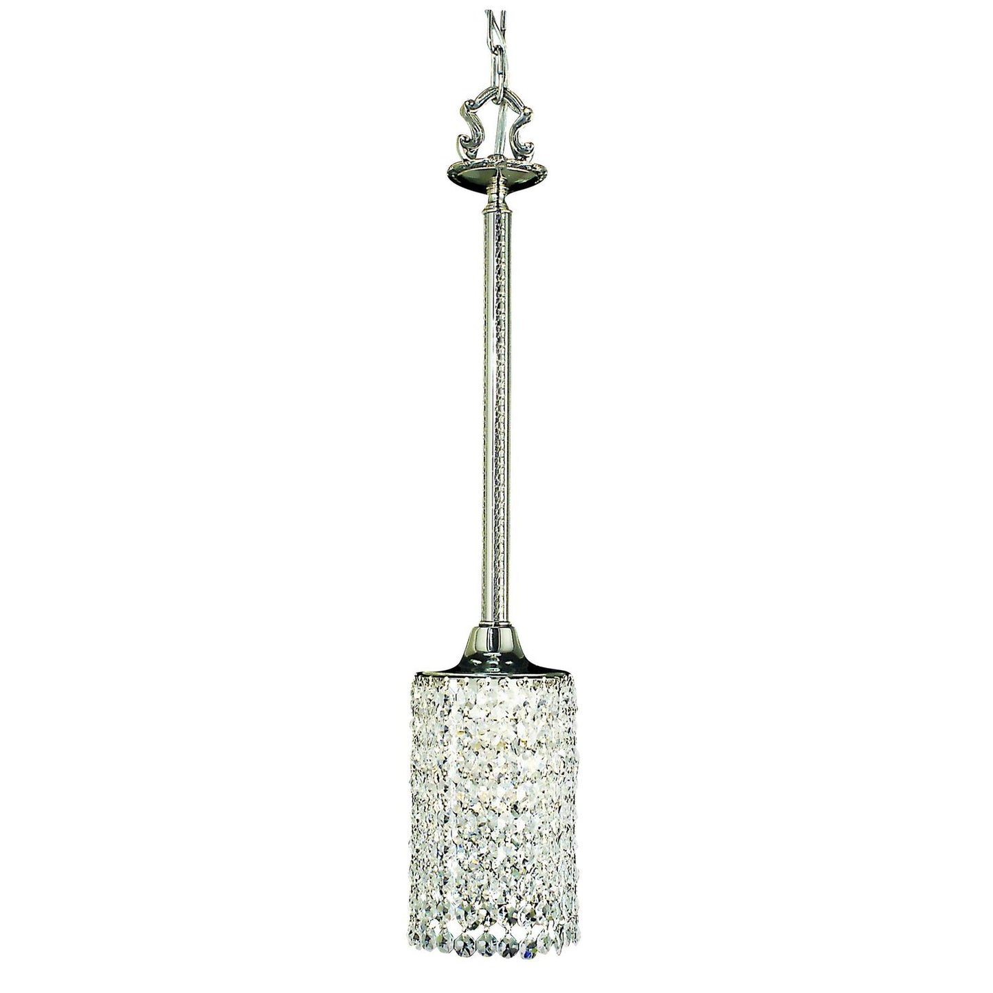 1-Light Polished Silver Princessa Pendant - 2046 PS by Framburg