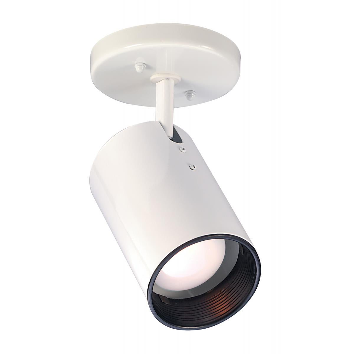 1 Light - R20 Straight Cylinder - White Finish - Satco SF76-412