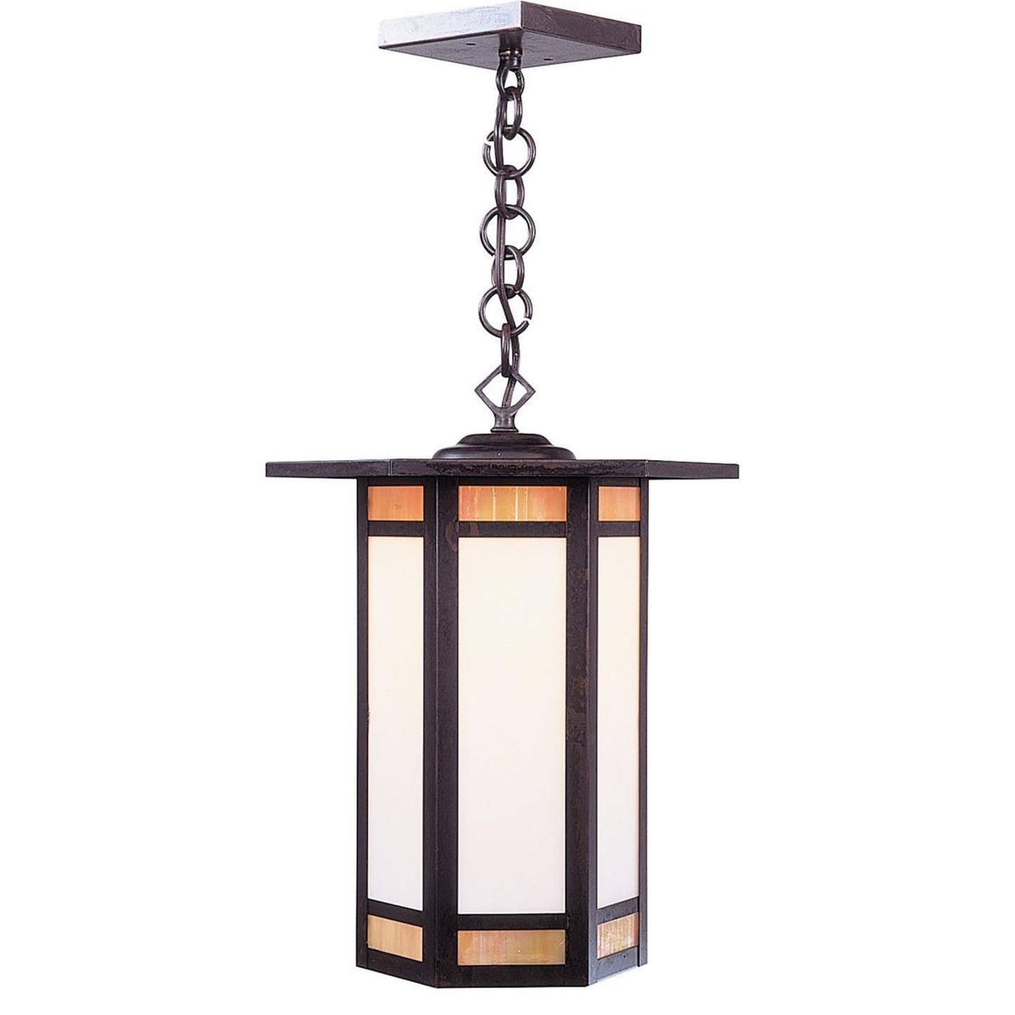 11″ Etoile Pendant - ETH-11GWC-BZ - Bronze by Arroyo Craftsman