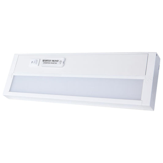 11 Inch - LED - SMART - Starfish - RGB and Tunable White - Under Cabinet Light - White Finish - Satco 63-551
