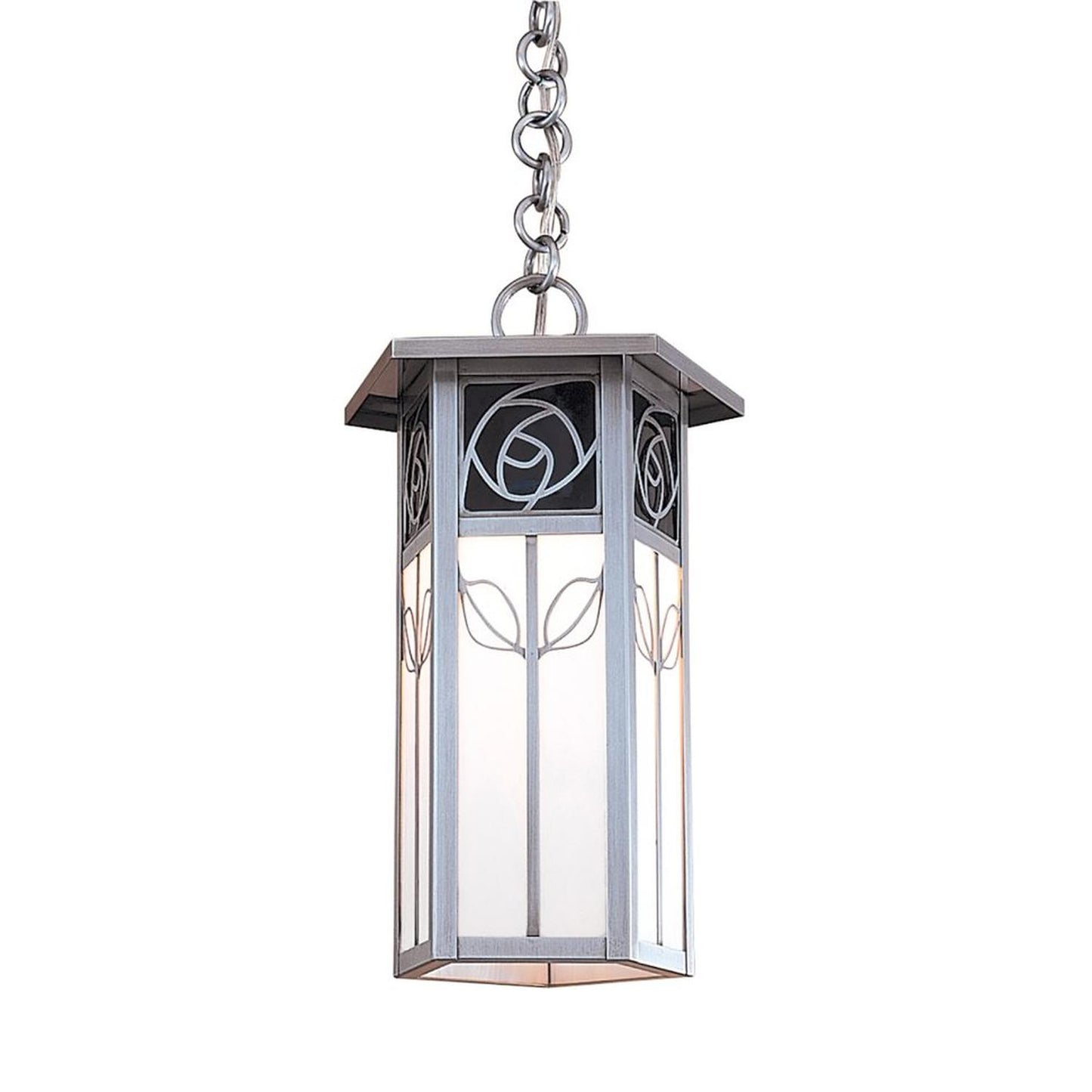 12″ Saint Clair Pendant - SCH-12BC-P - Pewter by Arroyo Craftsman