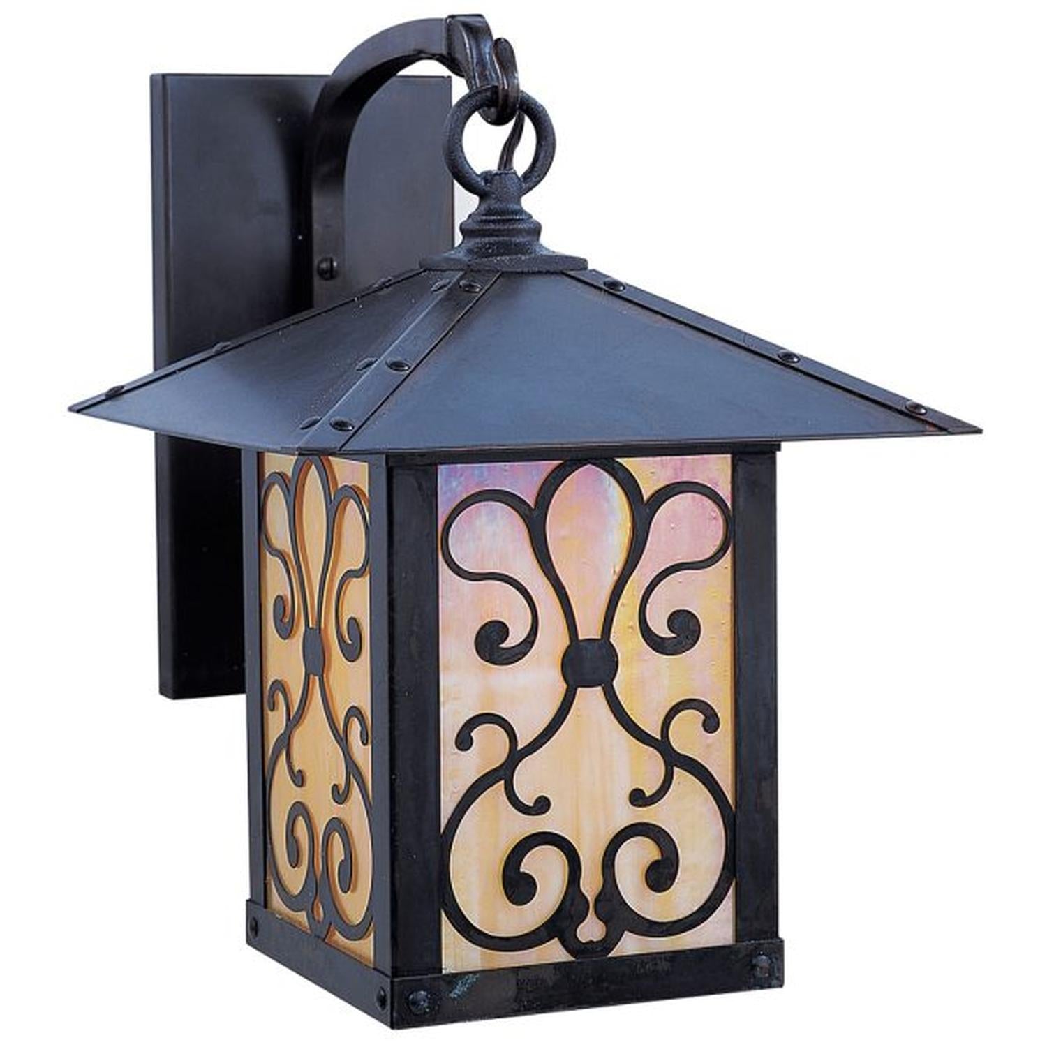 12″ Timber Ridge Wall Bracket With Ashbury Filigree - TRB-12ASGW-BZ - Bronze by Arroyo Craftsman