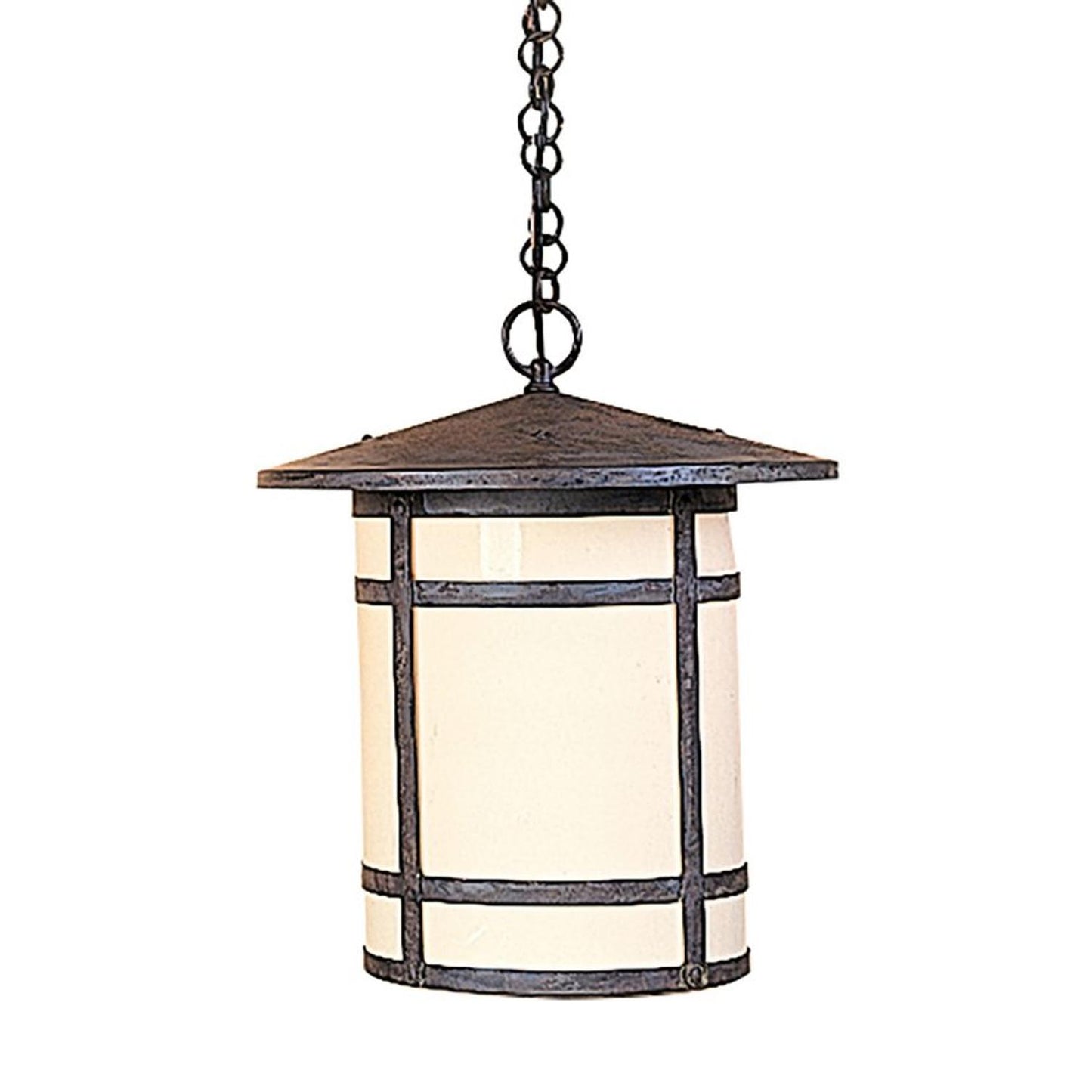14″ Berkeley Long Body Pendant - BH-14LCR-MB - Mission Brown by Arroyo Craftsman