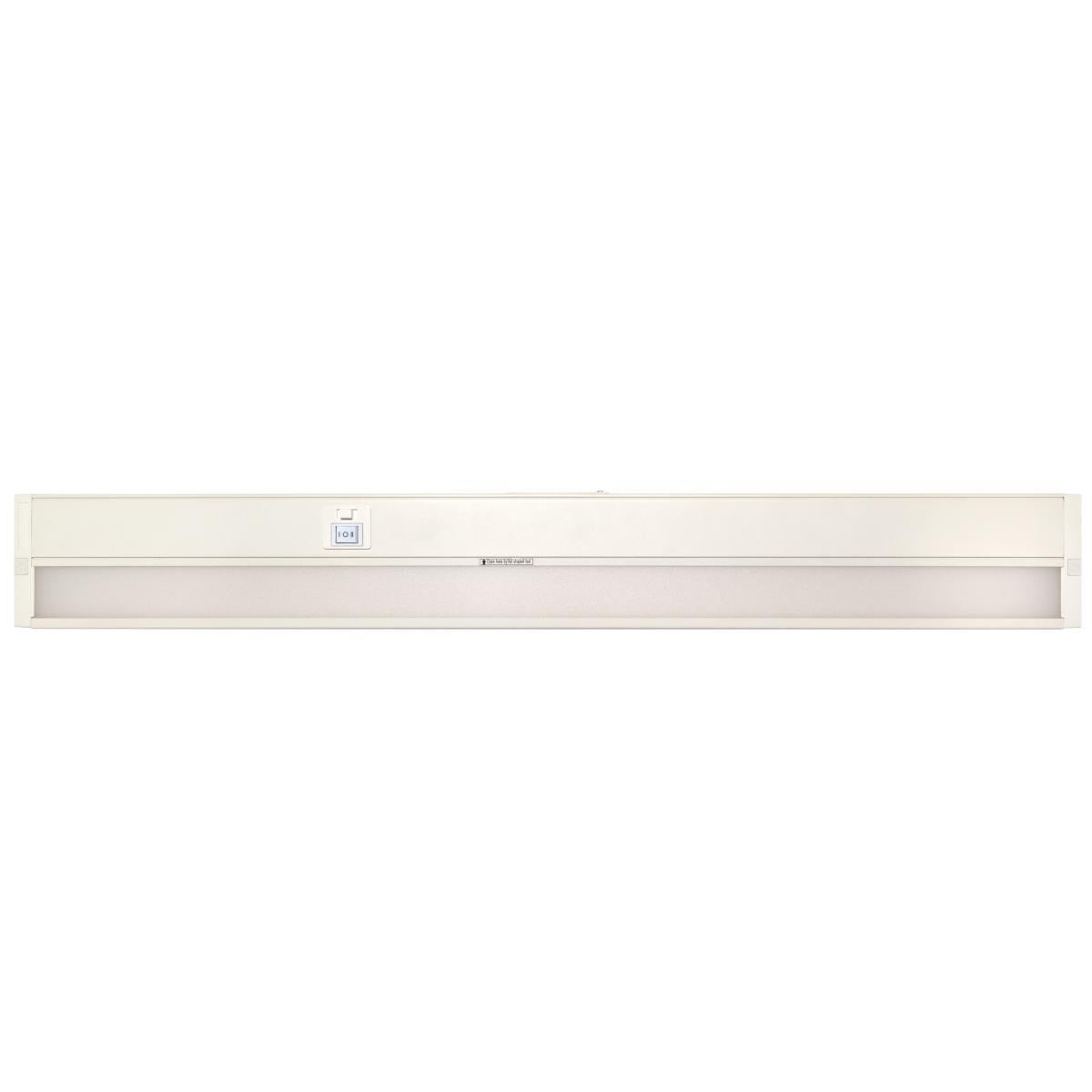 17 Watt - 28 Inch LED White Under Cabinet Light - CCT Selectable - 50000 Hours - Satco 63-504