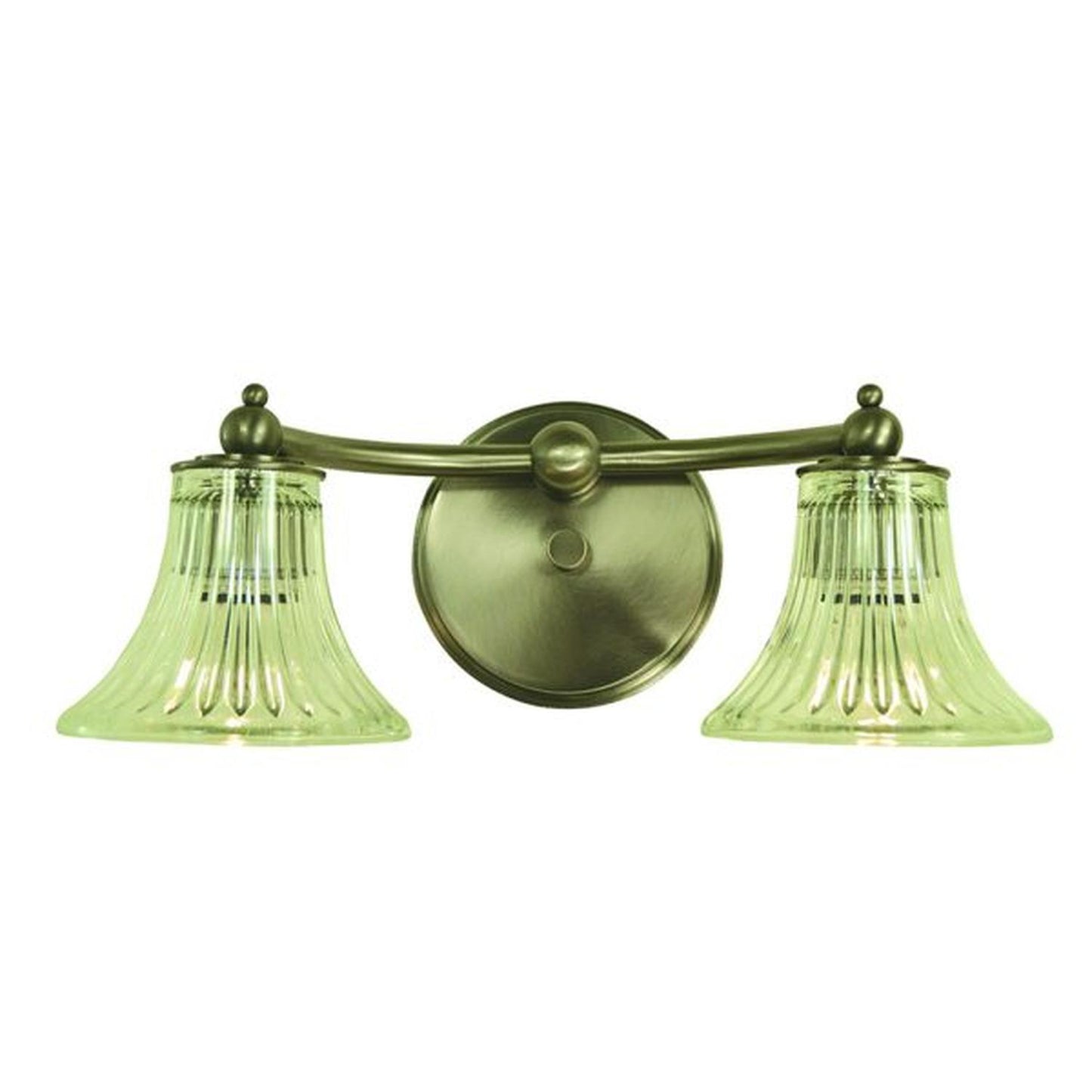 2-Light Brushed Nickel Bella Sconce - 5622 BN by Framburg