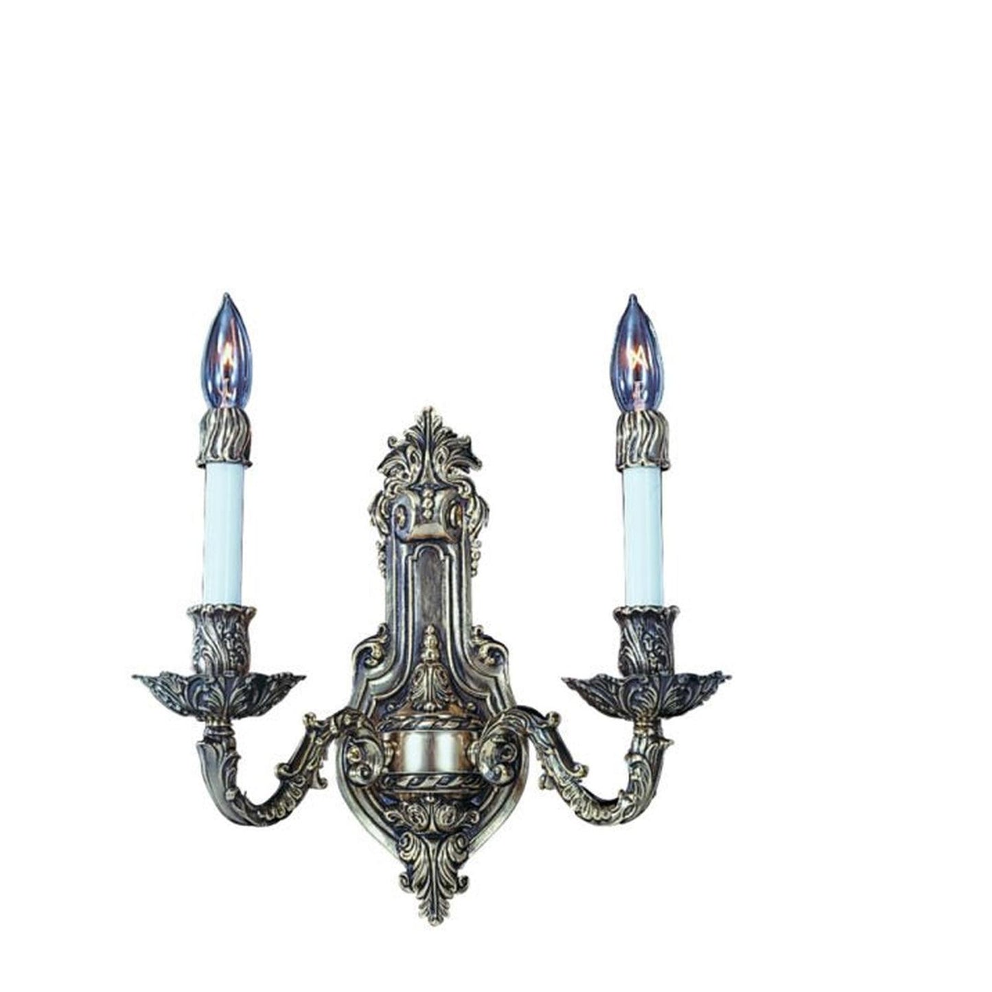 2-Light French Brass Napoleonic Sconce - 8702 FB by Framburg
