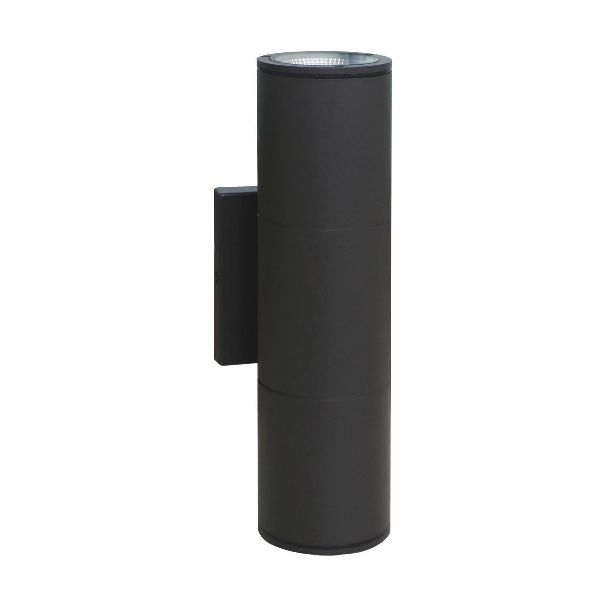 2 Light - LED Large Up and Down Sconce - 20W - 3000K - Bronze Finish 120-277V - Satco 62-1146R1