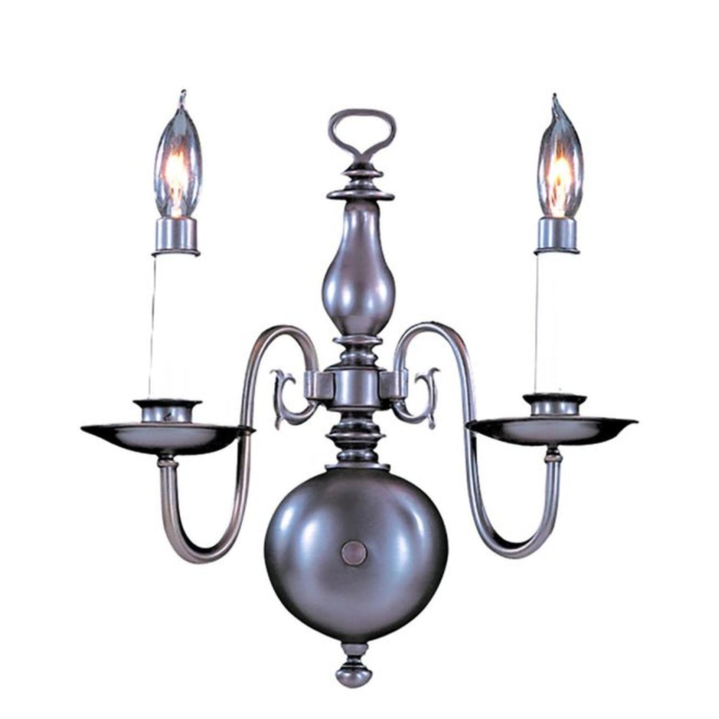 2-Light Mahogany Bronze Jamestown Sconce - 9122 MB by Framburg