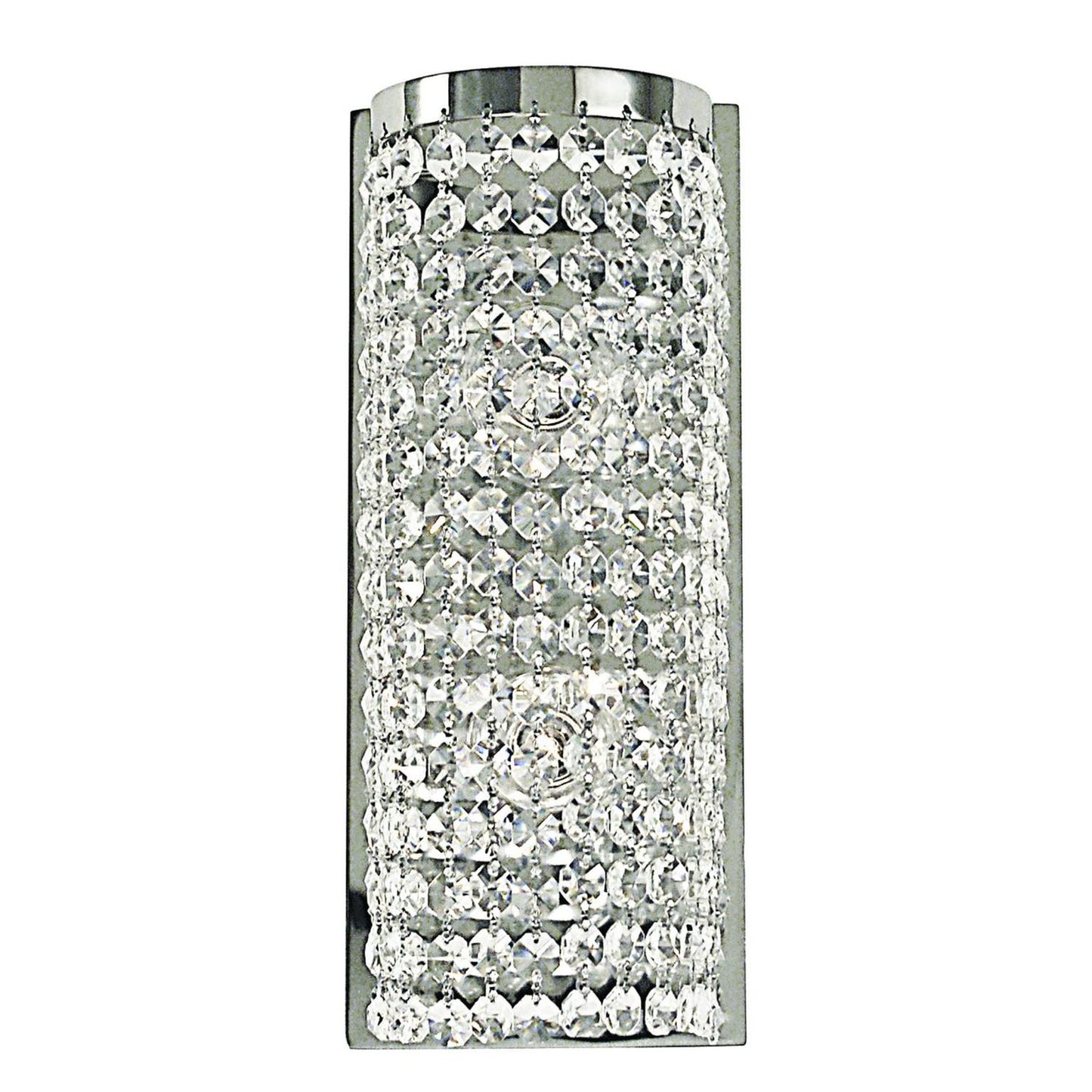 2-Light Polished Silver Princessa Sconce - 2341 PS by Framburg