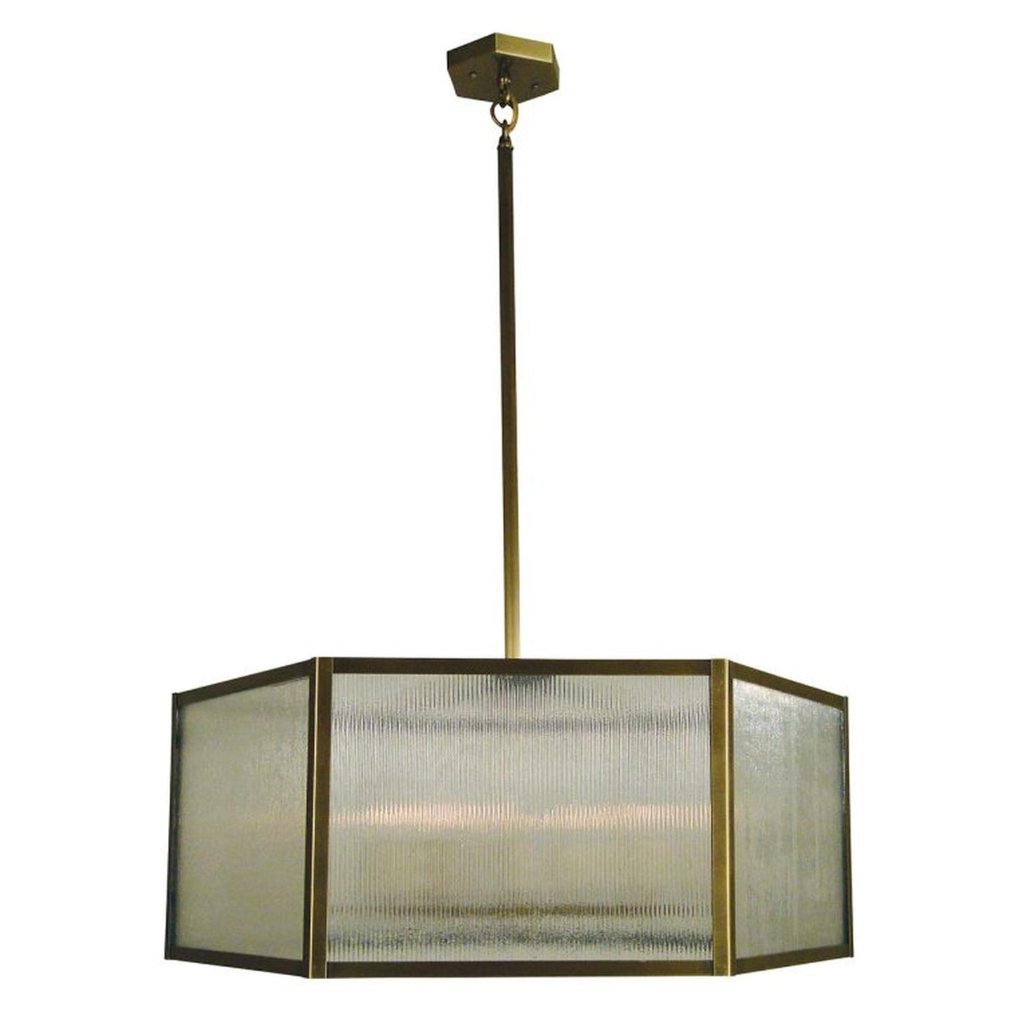 26″ Lyon Chandelier - LYCH-26AE-AB - Antique Brass by Arroyo Craftsman