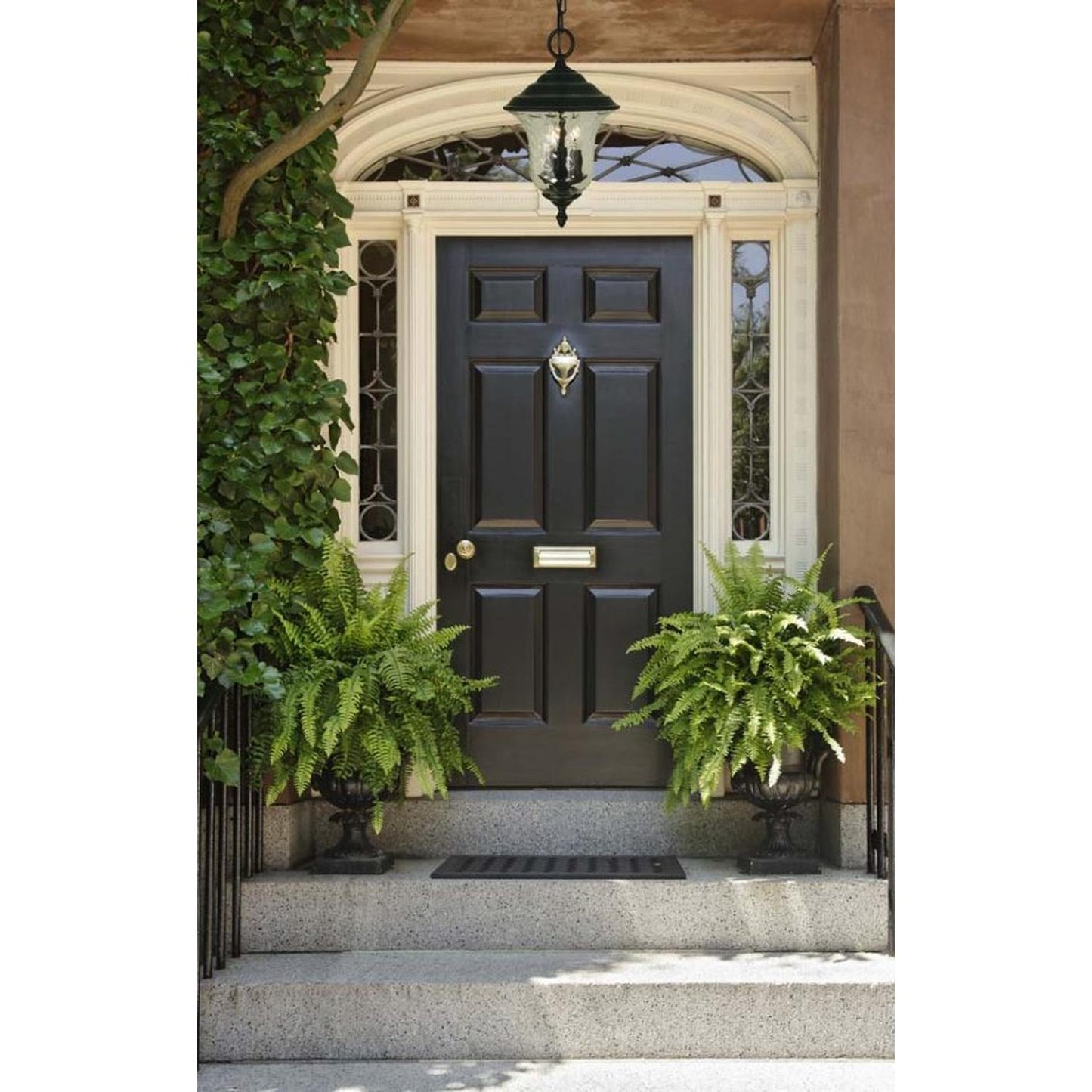 3-Light Charcoal Hartford Exterior Ceiling Mount - 1221 CH by Framburg