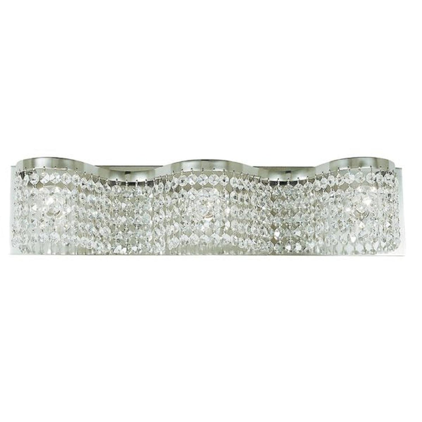 3-Light Polished Silver Princessa Sconce - 2343 PS by Framburg
