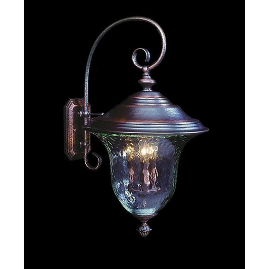 3-Light Siena Bronze Carcassonne Exterior Wall Mount - 8330 SBR by Framburg