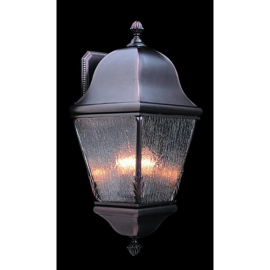 3-Light Siena Bronze Coeur De Lion Exterior Wall Mount - 9590 SBR by Framburg