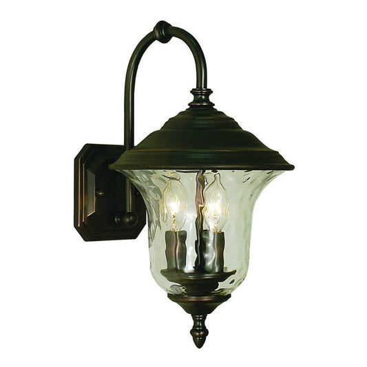 3-Light Siena Bronze Hartford Exterior Wall Mount - 1220 SBR by Framburg