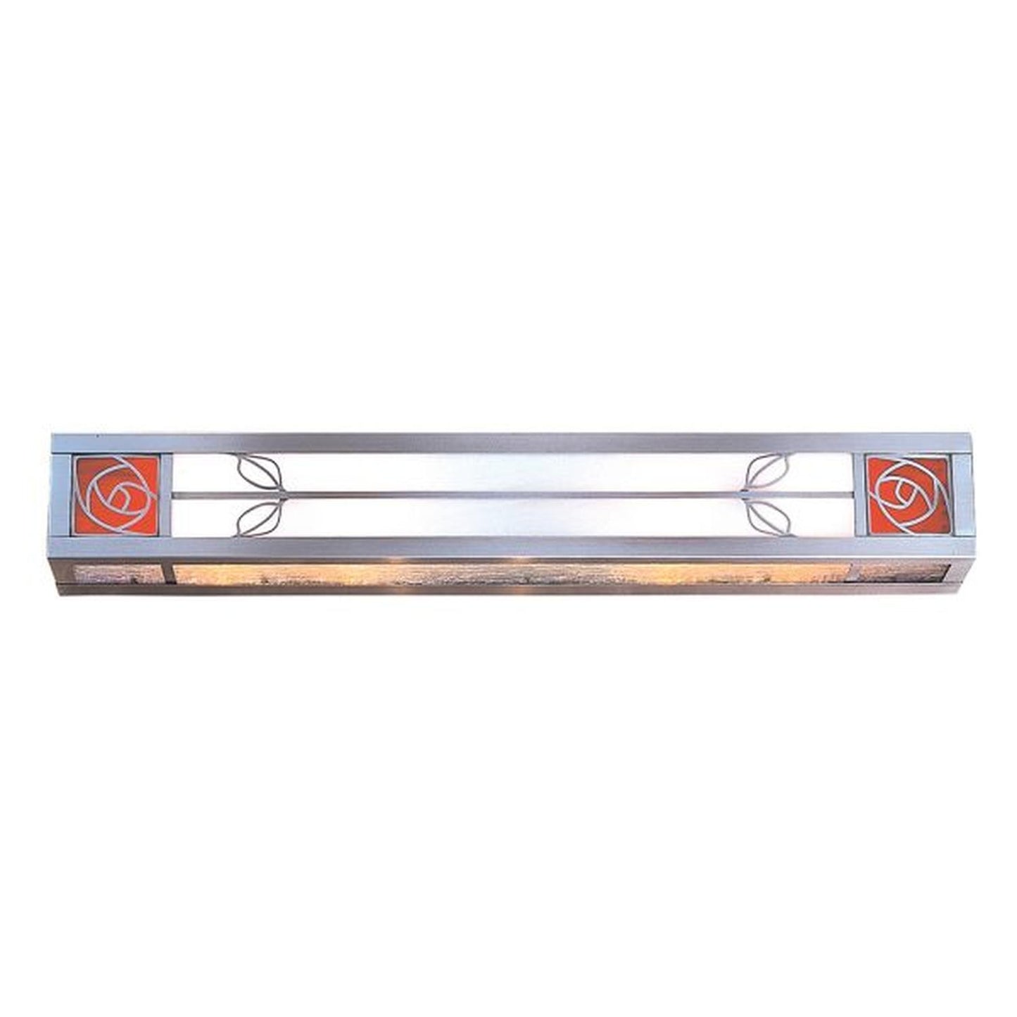 30″ Saint Clair Light Bar - SCLB-30REC-P - Pewter by Arroyo Craftsman