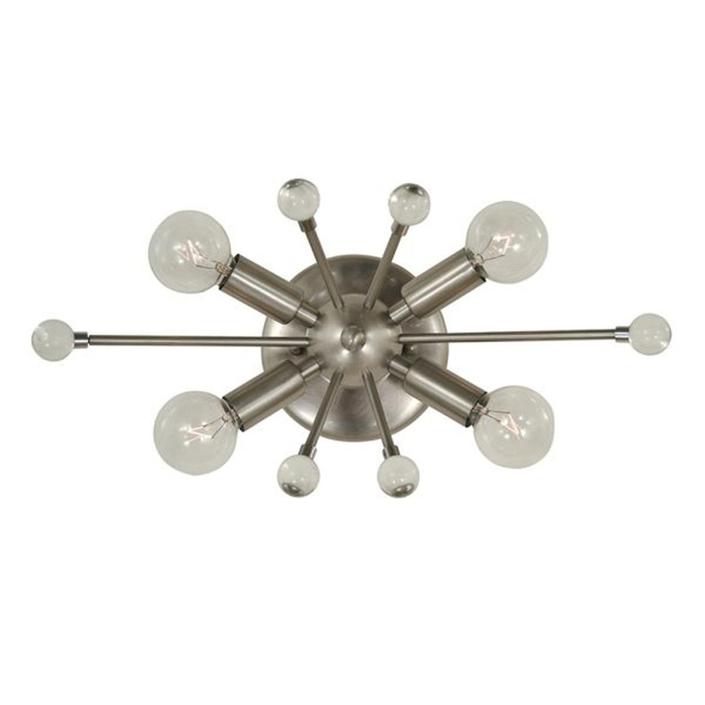 4-Light Brushed Nickel Supernova Sconce - 5322 BN by Framburg