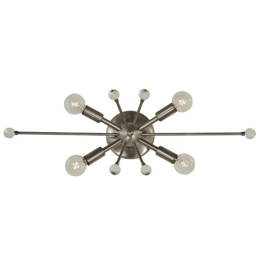 4-Light Brushed Nickel Supernova Sconce - 5324 BN by Framburg