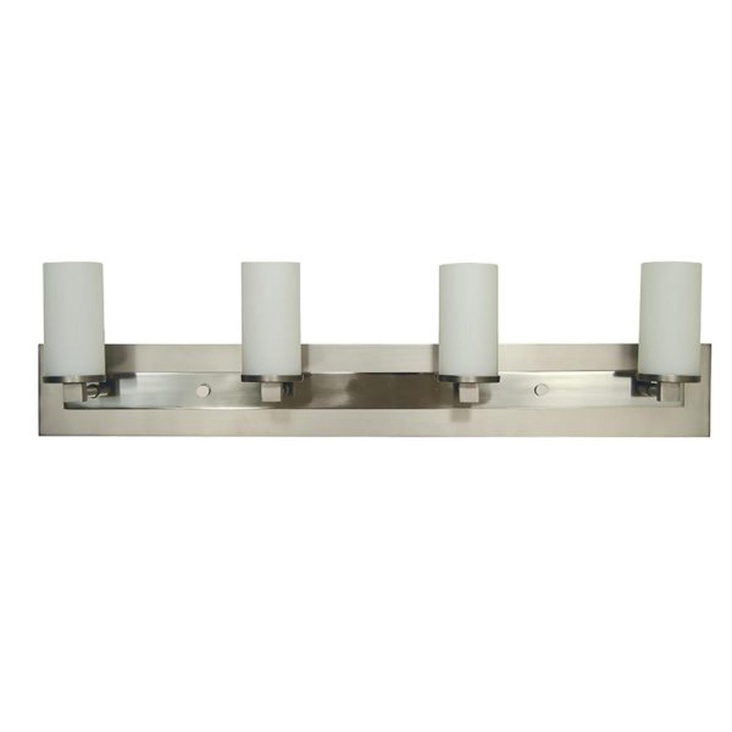 4-Light Satin Pewter/Polished Nickel Mercer Sconce - 4734 SP/PN by Framburg