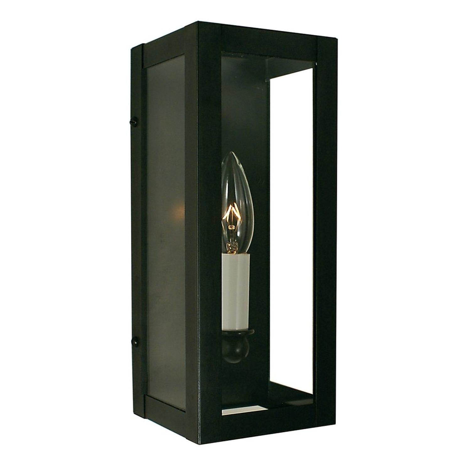 4″ Vintage Sconce - VIS-4CLR-BZ - Bronze by Arroyo Craftsman