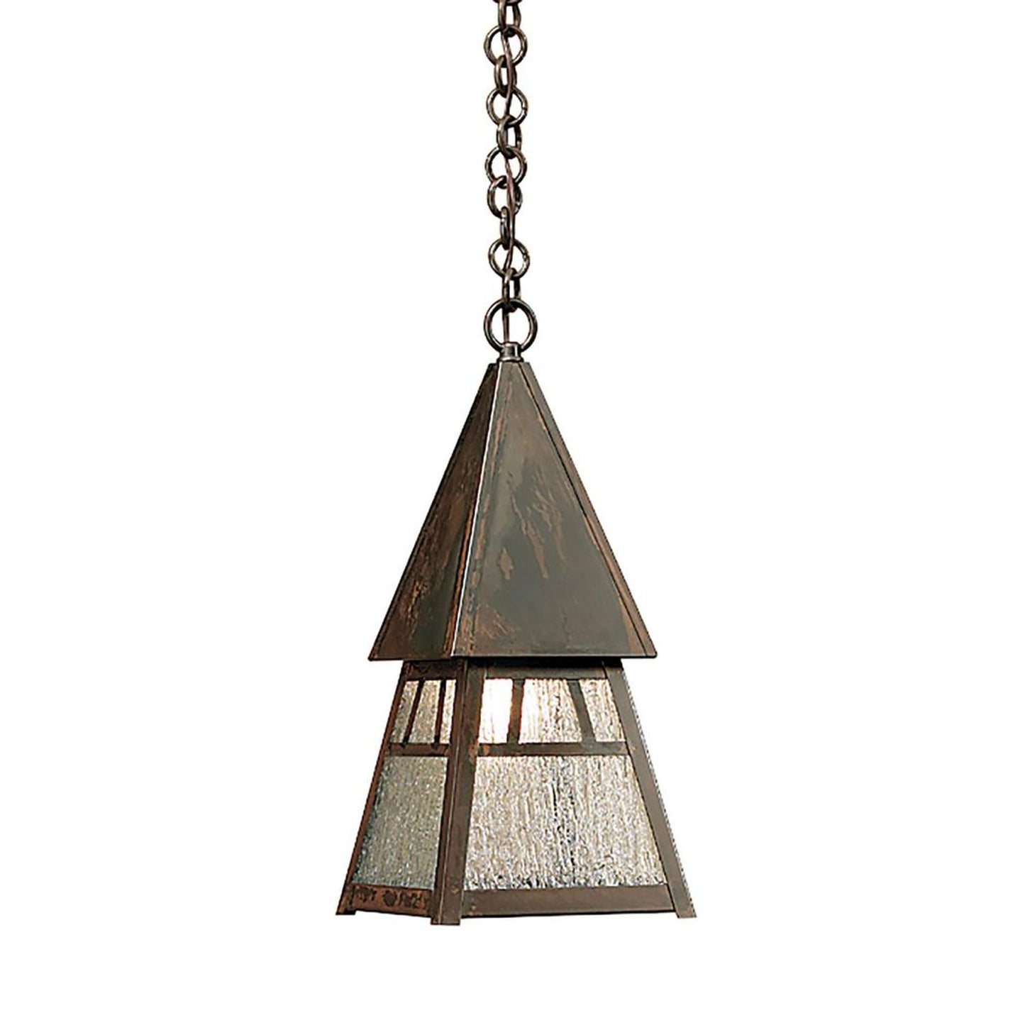 6″ Dartmouth Pendant - DH-6RM-BZ - Bronze by Arroyo Craftsman