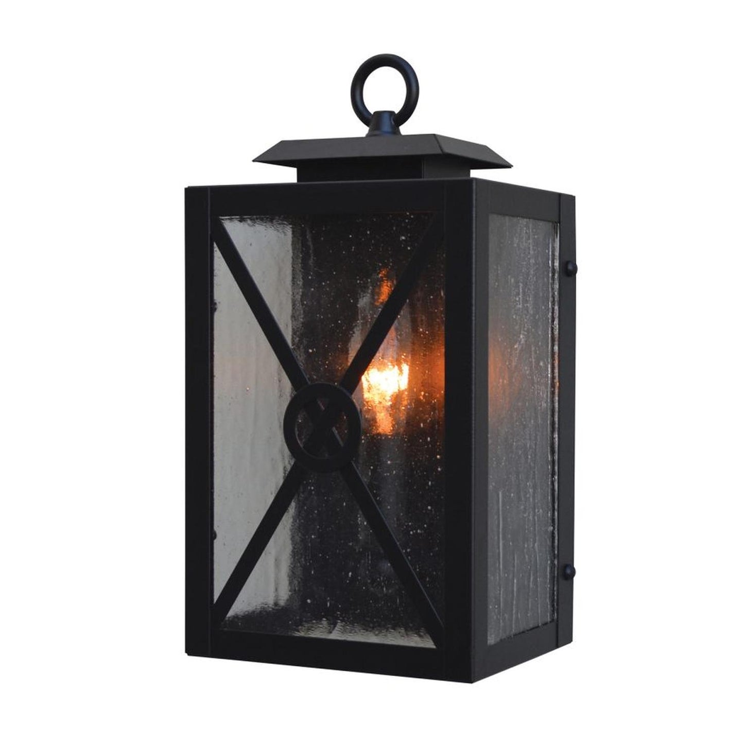 6″ Exeter Sconce - EXS-6CS-BK - Satin Black by Arroyo Craftsman