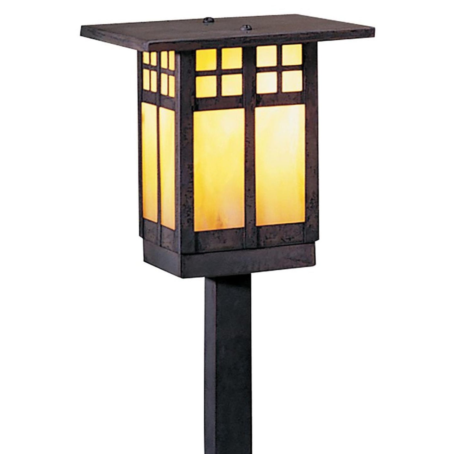 6″ Glasgow Stem Mount - GSP-6GW-MB - Mission Brown by Arroyo Craftsman