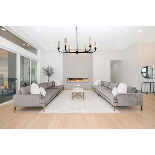 6-Light Matte Black Kaia Dining Chandelier - 5966 MBLACK by Framburg