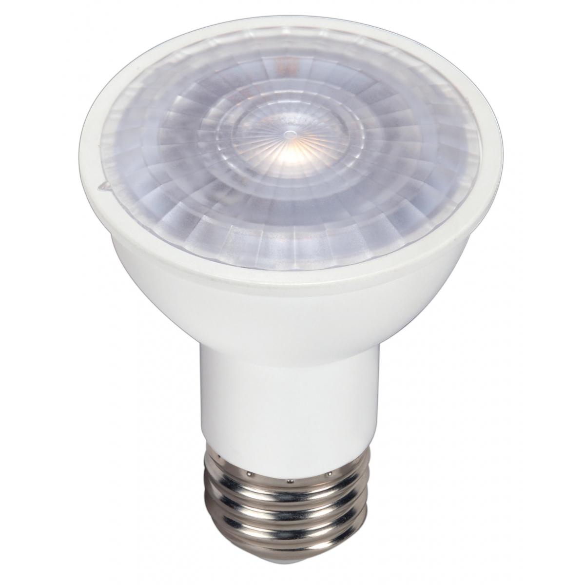 6.5 Watt LED PAR16 Bulb - 500 Lumens - Medium E26 Base - Dimmable - 120V by Satco