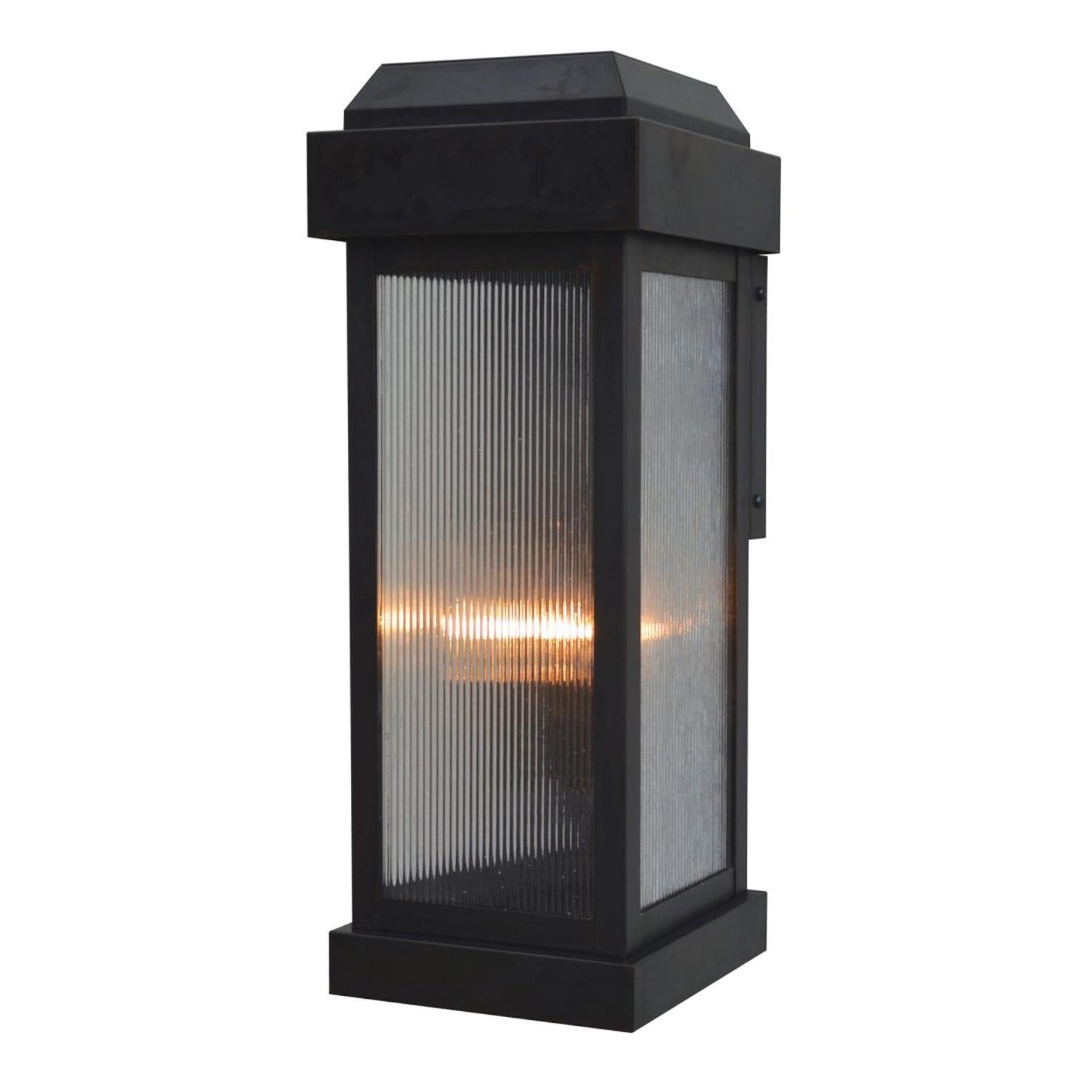 7″ Sydney Long Body Wall Mount - SYW-7LAE-BZ - Bronze by Arroyo Craftsman