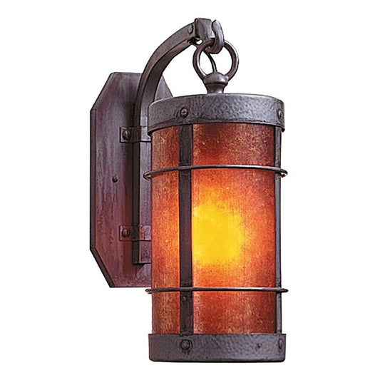 7″ Valencia Wall Mount – No Roof - VB-7NRM-MB - Mission Brown by Arroyo Craftsman