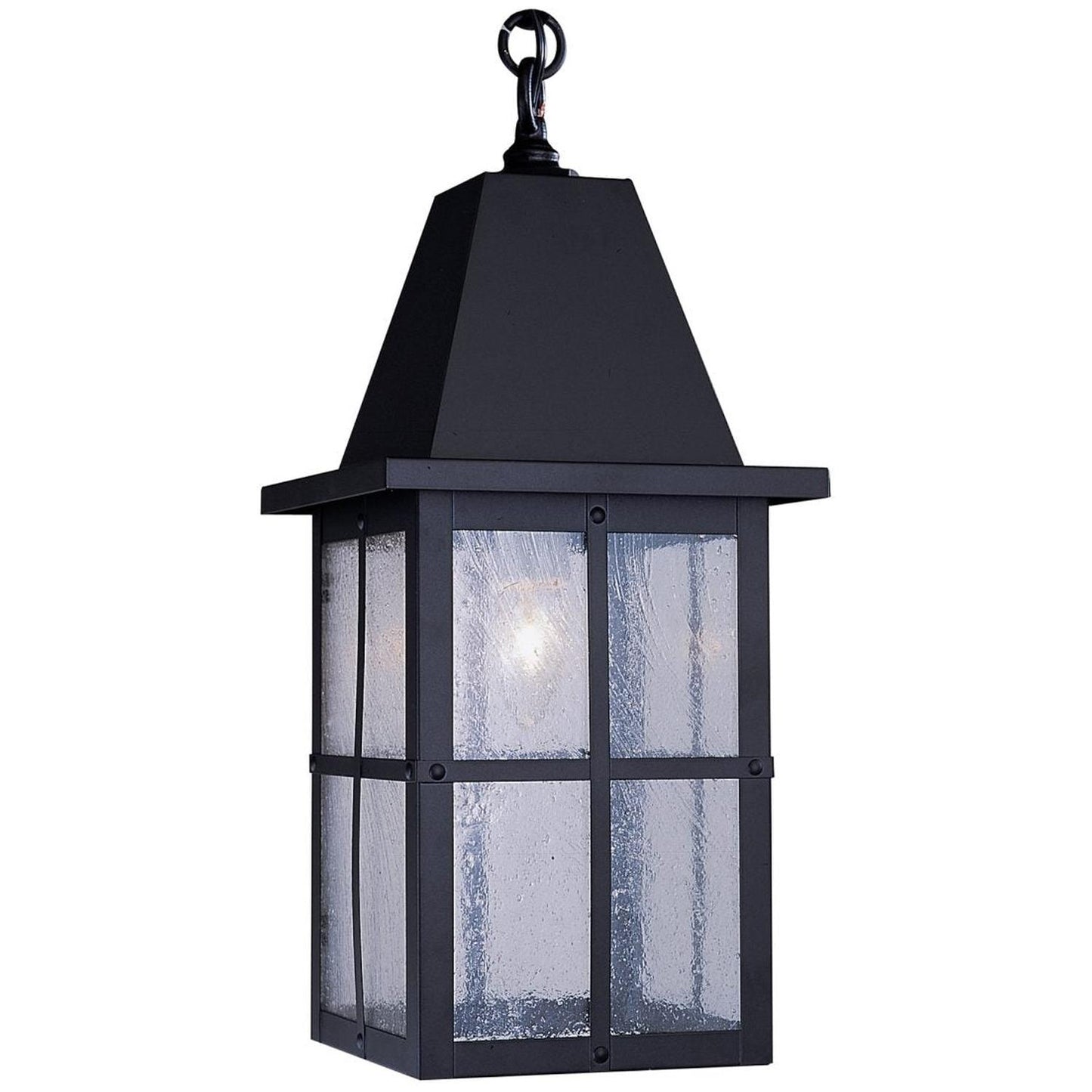 8″ Hartford Pendant - HH-8GW-BZ - Bronze by Arroyo Craftsman