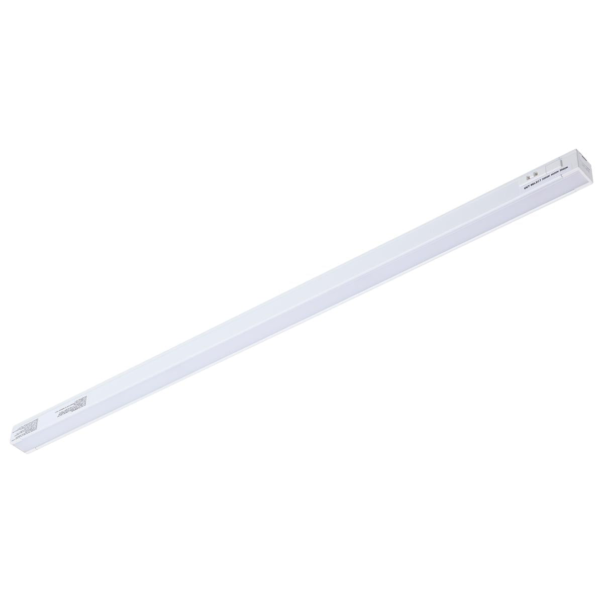 8 Watt 21-Inch LED Under Cabinet - 30K/40K/50K CCT Selectable - White Finish - 120 Volt - Satco 63-403