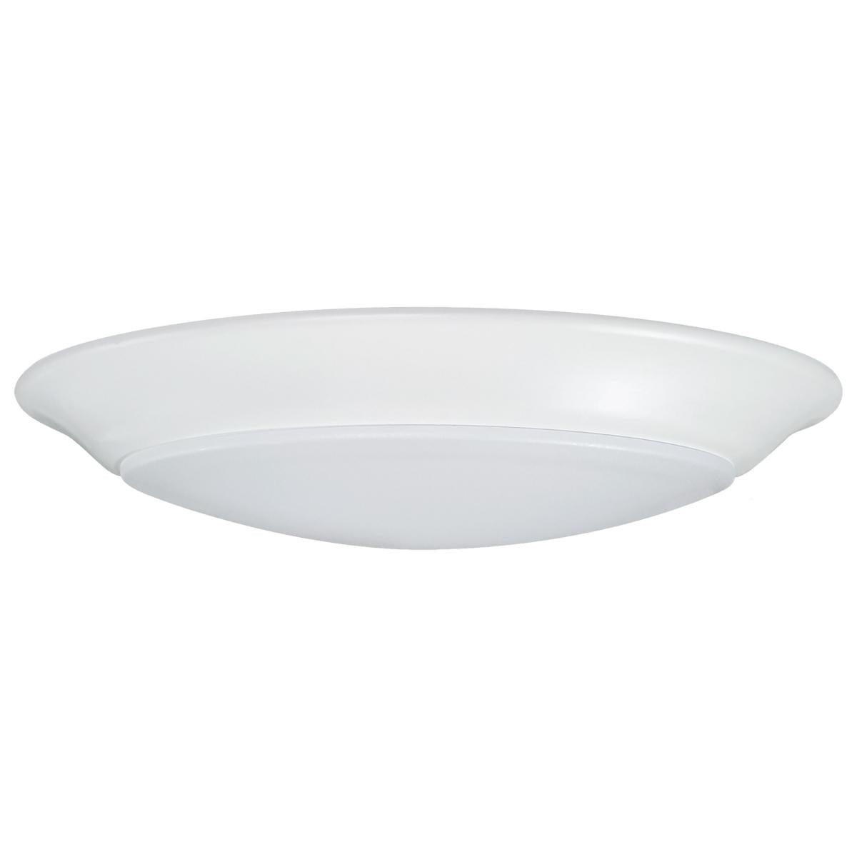 8 Watt - 7 Inch LED Disk Light - White Finish - CCT Selectable - Satco 62-1805