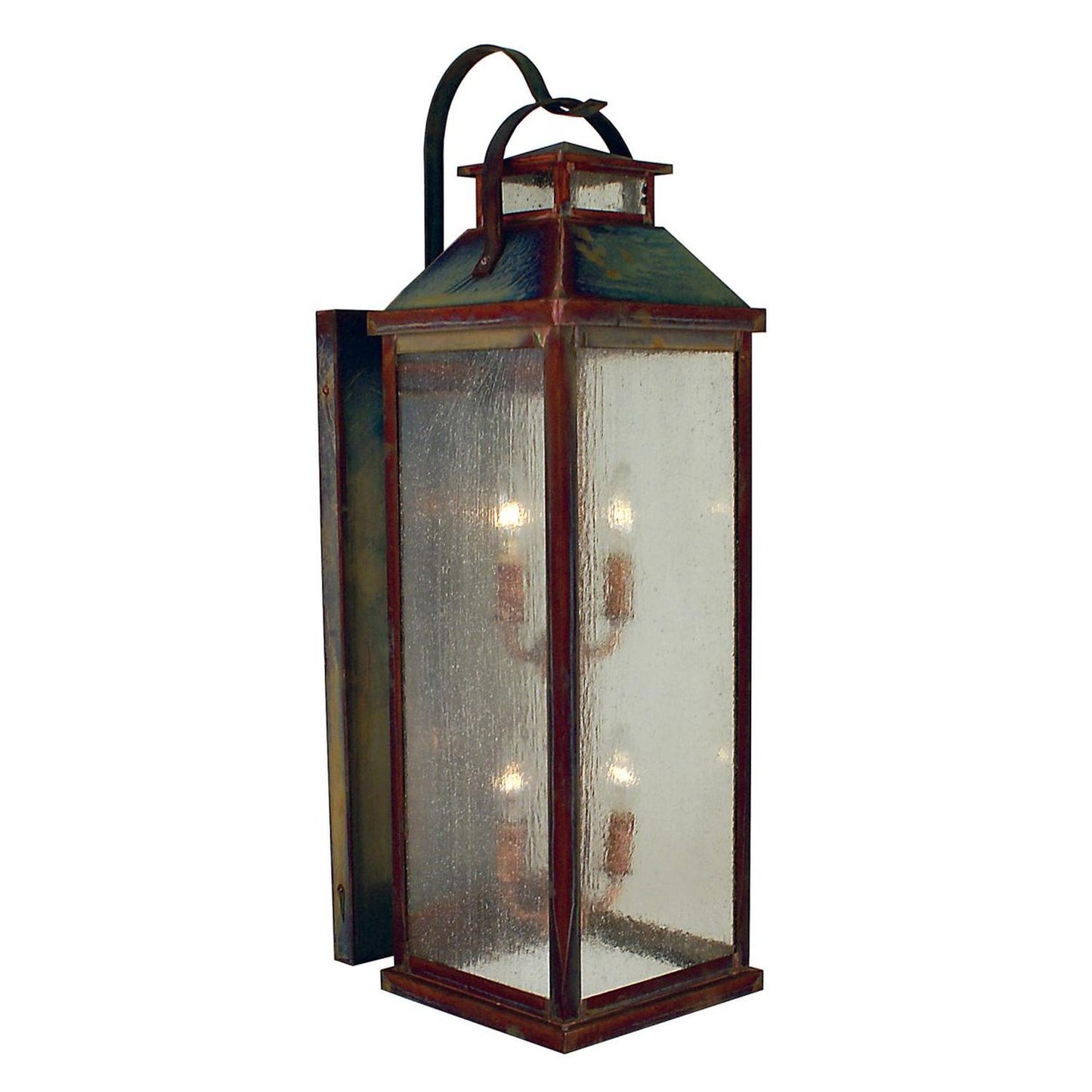 9″ Canterbury Wallmount - CAB-9CS-RC - Raw Copper by Arroyo Craftsman