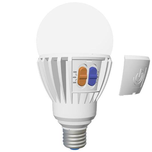 A23 Selectdrive LED HID Replacement Lamp - 16W/21W/24W - 2200 thru 3100 Lumens - 3K/4K/5K - 82 CRI - Medium E26 - 120-277V by Green Creative