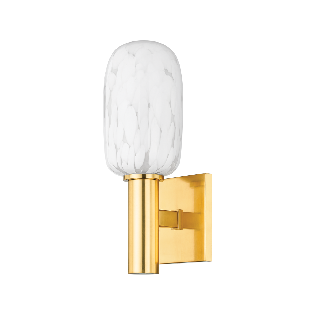 Abina Wall Sconce - 1-Light - Aged Brass - Mitzi H841101-AGB