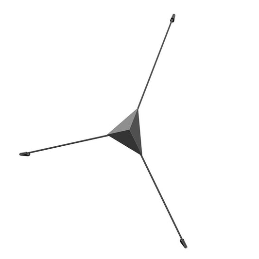 Abstract Small Reflector LED Surface Mount - Satin Black by SONNEMAN