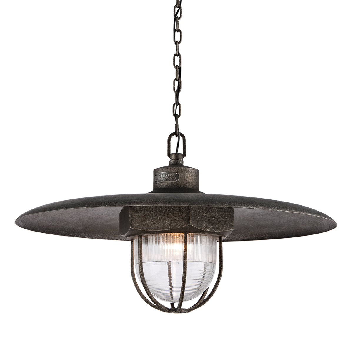 Acme Pendant - 1-Light - Aged Pewter - Troy Lighting F3898-APW