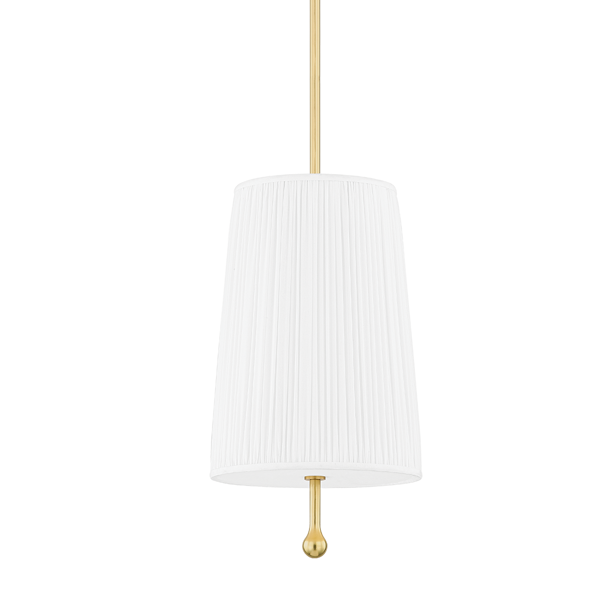 Adeline Pendant - 1-Light - Aged Brass - Mitzi H748701-AGB