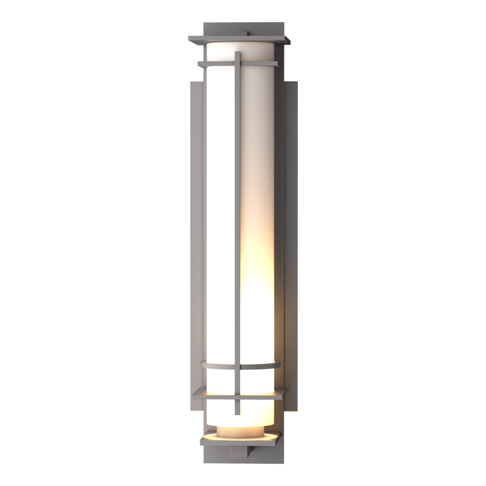 After Hours Large Outdoor Sconce - Coastal Burnished Steel by Hubbardton Forge