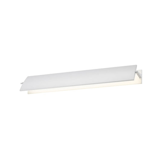 Aileron 24" LED Sconce - Textured White by SONNEMAN