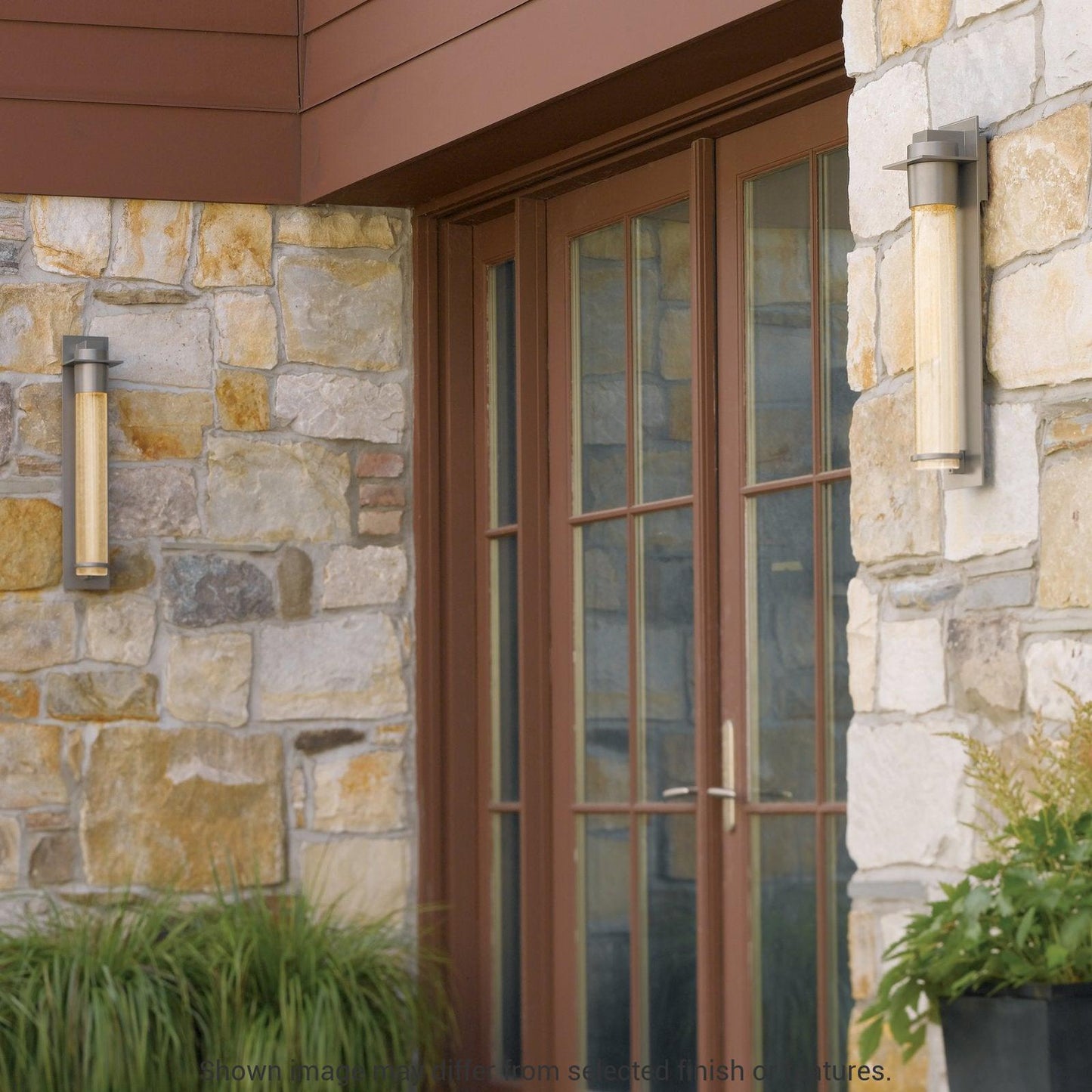 Airis Medium Dark Sky Friendly Outdoor Sconce - White by Hubbardton Forge